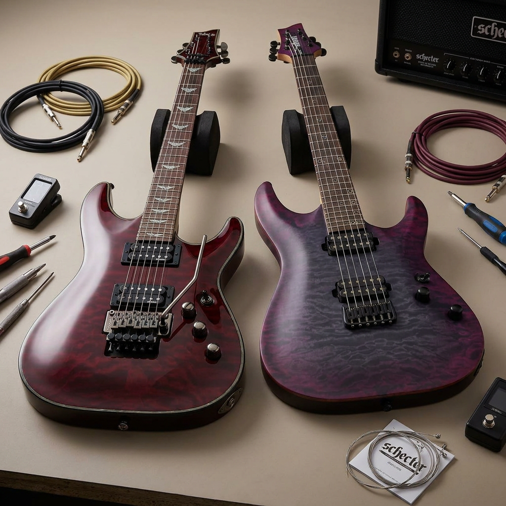 El salto de precio en Schecter Omen vs Hellraiser: qué compensa y qué no